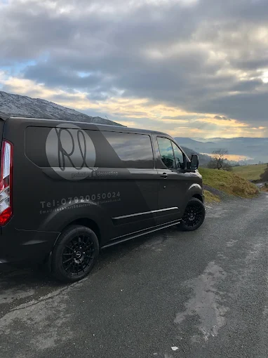 Ricky Lockhart Painting & Decorating branded work van